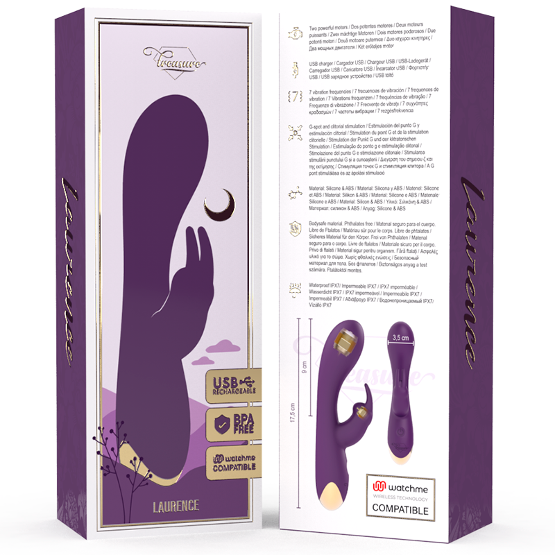 TREASURE Laurence Rabbit Vibrator med trådlös teknik