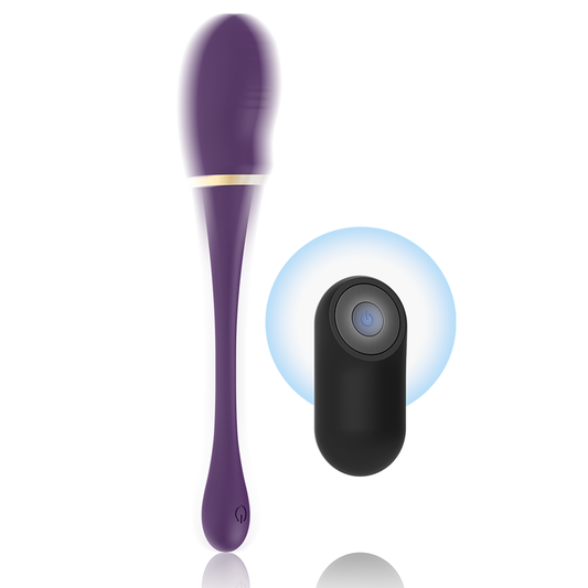 Treasure Merlin dubbelkopplad vibrator med fjärrkontroll