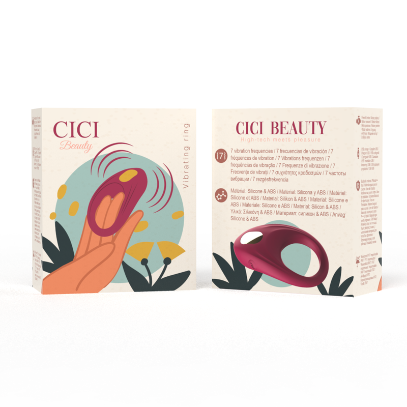 CICI BEAUTY Premium silikon vibrerande ring