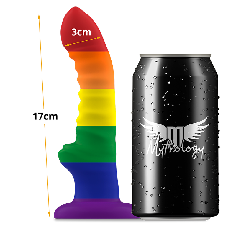 MYTHOLOGY Colby Pride Dildo M i Pride-färg