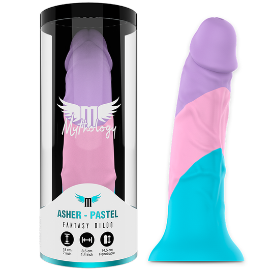 MYTHOLOGY ASHER PASTEL DILDO i pastellfärg