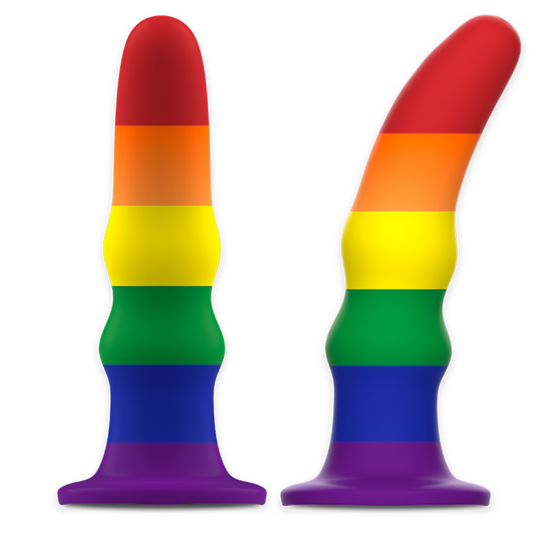 MYTHOLOGY KUNO PRIDE DILDO M i färgglad design