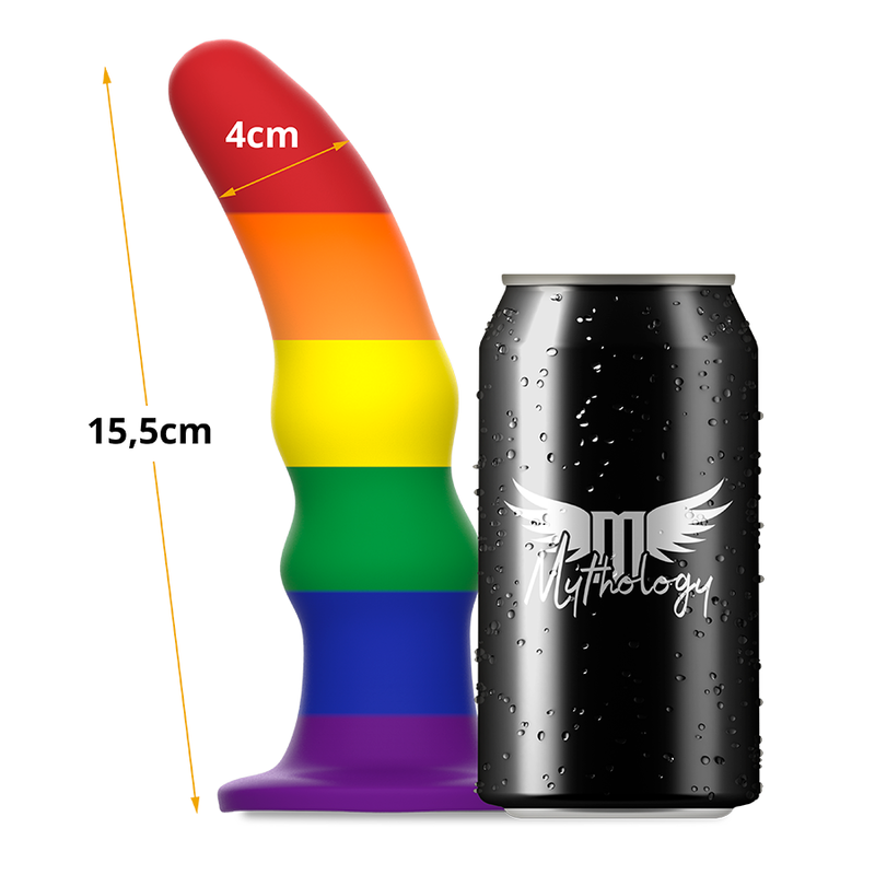 MYTHOLOGY KUNO PRIDE DILDO M i färgglad design