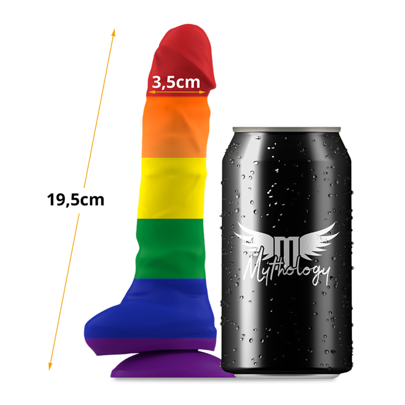 MYTHOLOGY Corey Pride Dildo L i färgen PRIDE