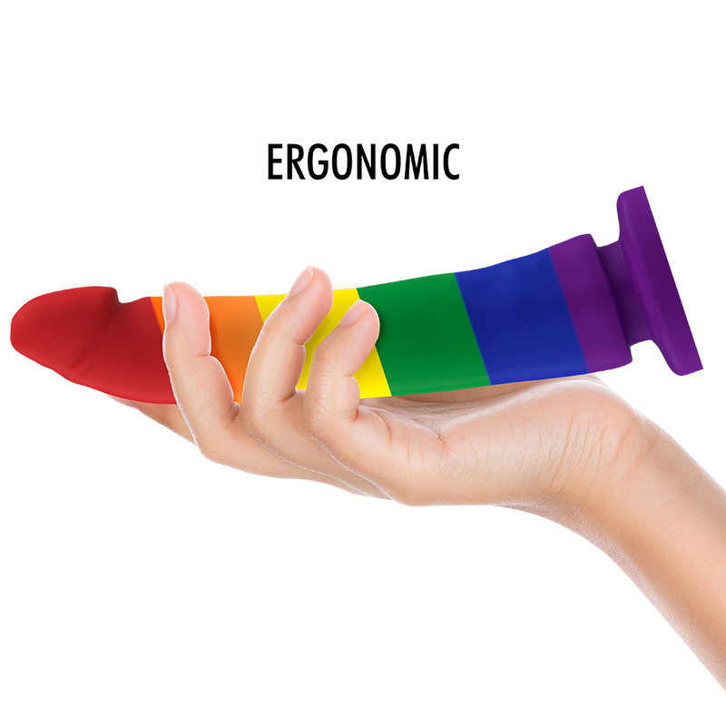 MYTHOLOGY Devon Pride Dildo L i färgglad design