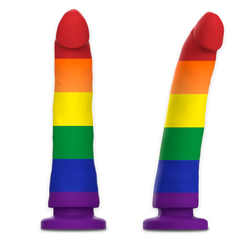 MYTHOLOGY Devon Pride Dildo L i färgglad design