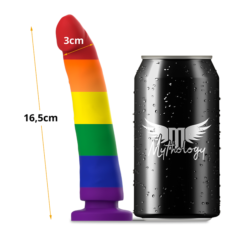 MYTHOLOGY DEVON PRIDE DILDO M i färgen PRIDE