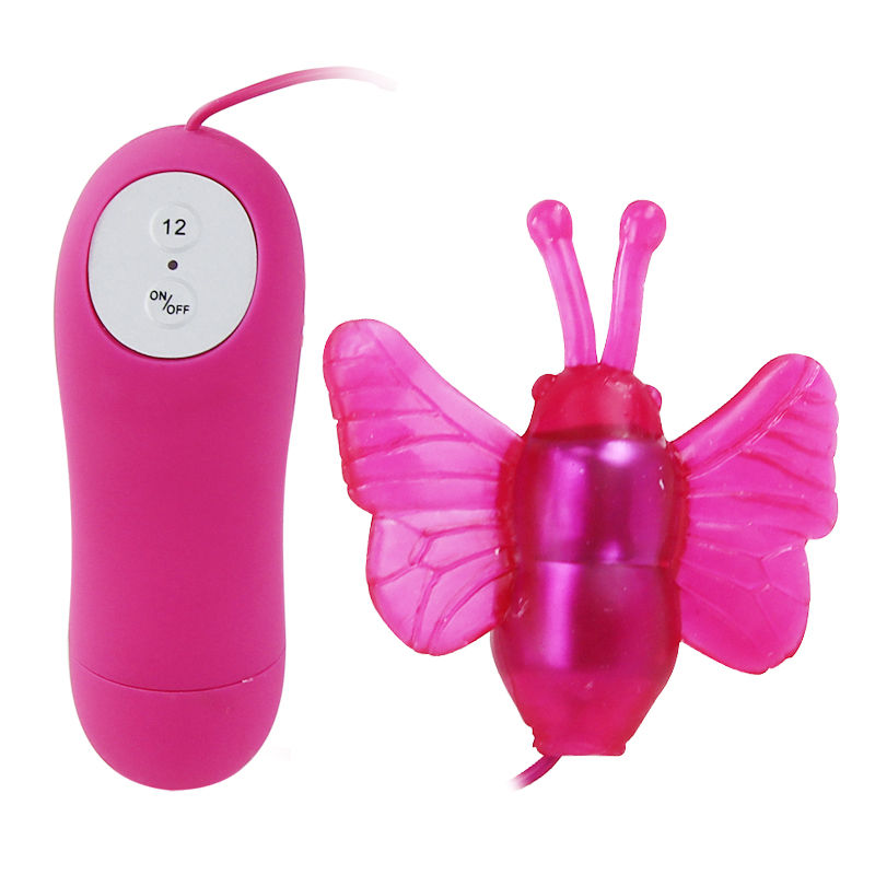 BAILE Cute Secret Butterfly Stimulator Vibrator 12V