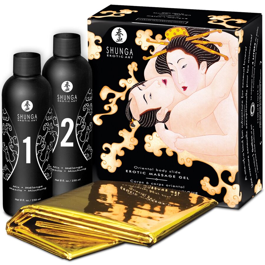 SHUNGA - ORIENTAL MELON MANGO EROTISK KROPP TILL KROPP MASSAGEGEL