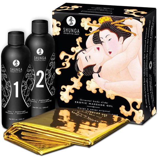 SHUNGA - ORIENTAL MELON MANGO EROTISK KROPP TILL KROPP MASSAGEGEL