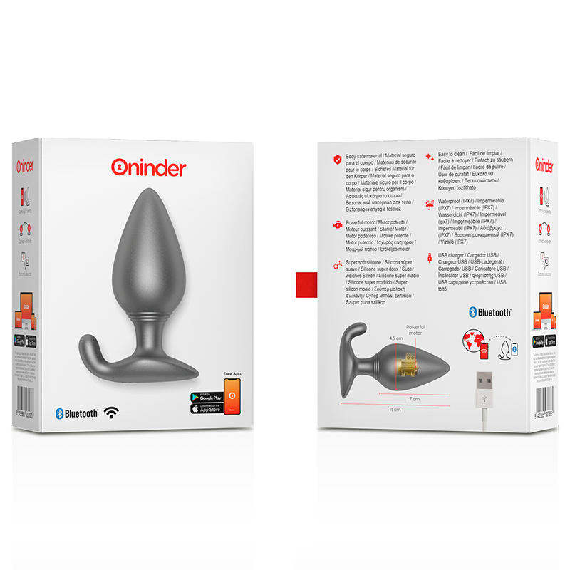 Oninder RIO Vibrerande Analplugg