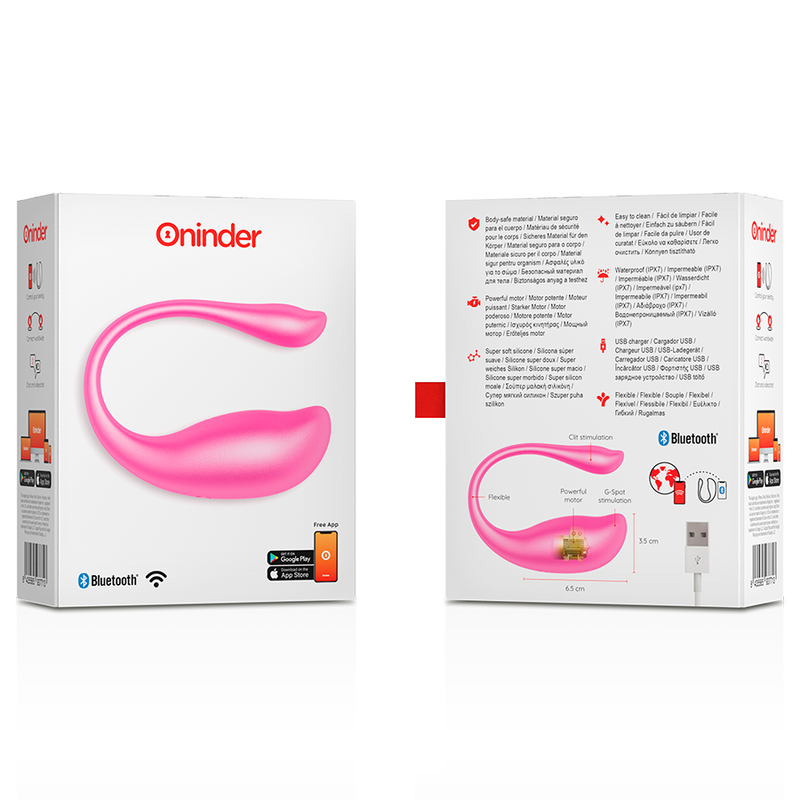 Oninder Nairobi Vibrerande Ägg Rosa