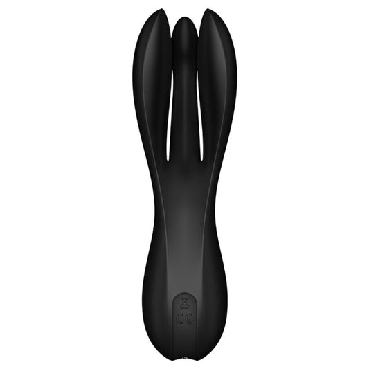 Satisfyer Threesome 2 vibrator i svart