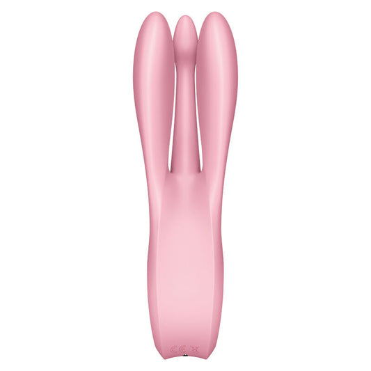 Satisfyer Threesome 1 vibrator i rosa