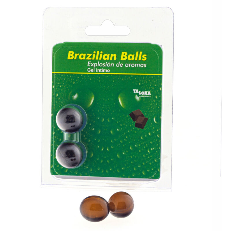 TALOKA 2 Brazilian Balls Chokladintimgel