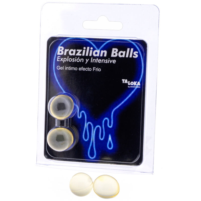 TALOKA 2 Brazilian Balls med kall och vibrationseffekt