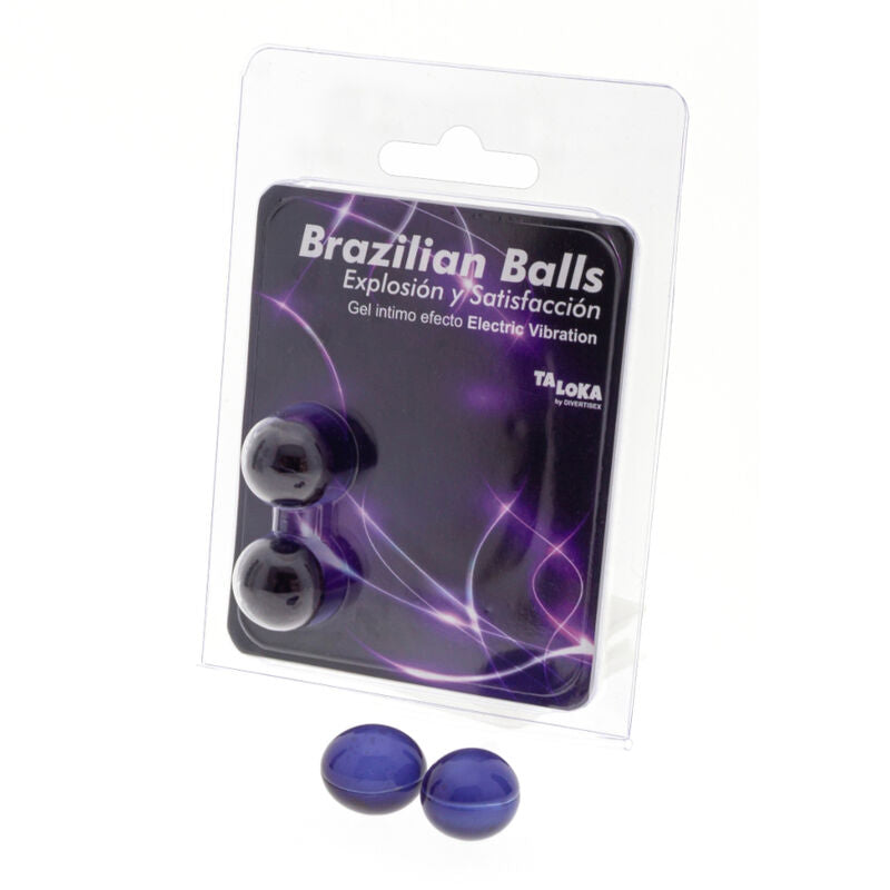 TALOKA 2 Brazilian Balls med elektrisk vibrerande gel