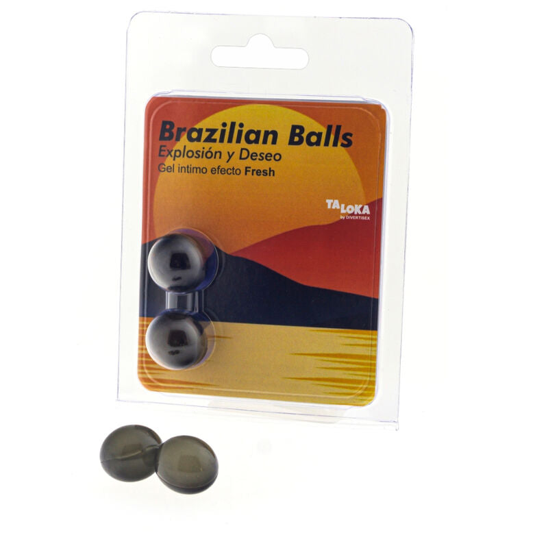 TALOKA 2 Brazilian Balls Exciting Gel med fräsch effekt