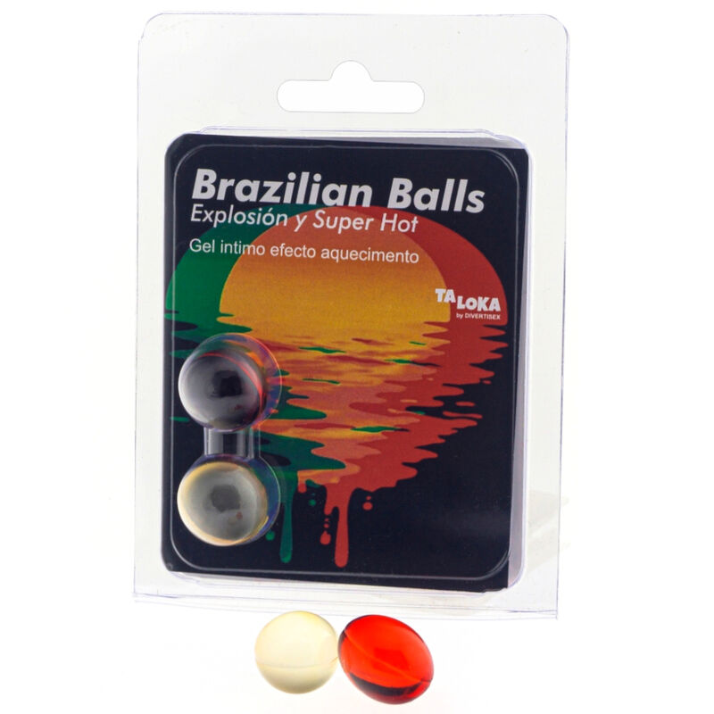 TALOKA 2 Brazilian Balls Exciting Gel med superheateffekt