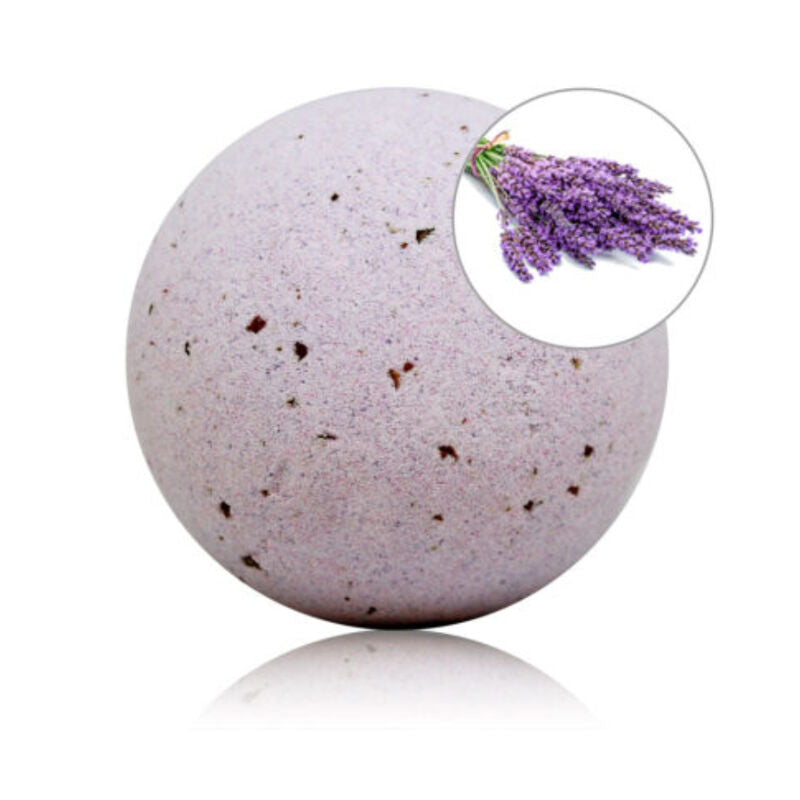 Badbomb med lavendel och rosenblad från TALOKA