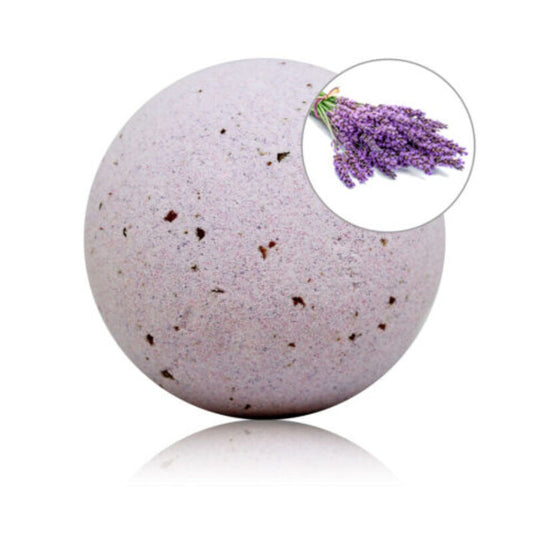 Badbomb med lavendel och rosenblad från TALOKA