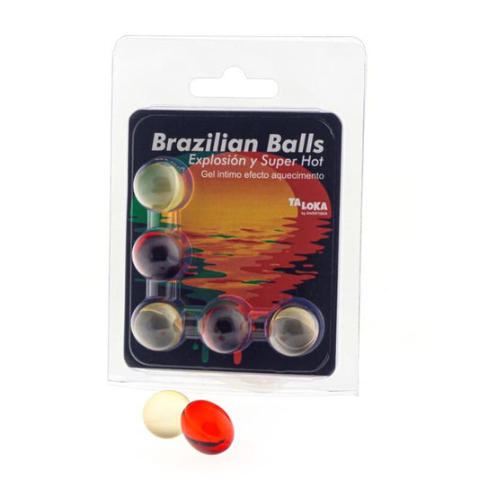 TALOKA 5 Brazilian Balls Exciting Gel med super uppvärmningseffekt
