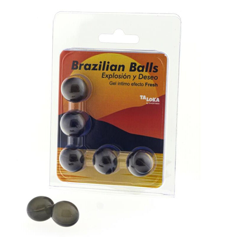 TALOKA 5 Brazilian Balls Exciting Gel med fräsch effekt