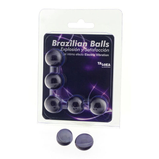 TALOKA 5 Brazilian Balls med elektrisk vibrerande effekt