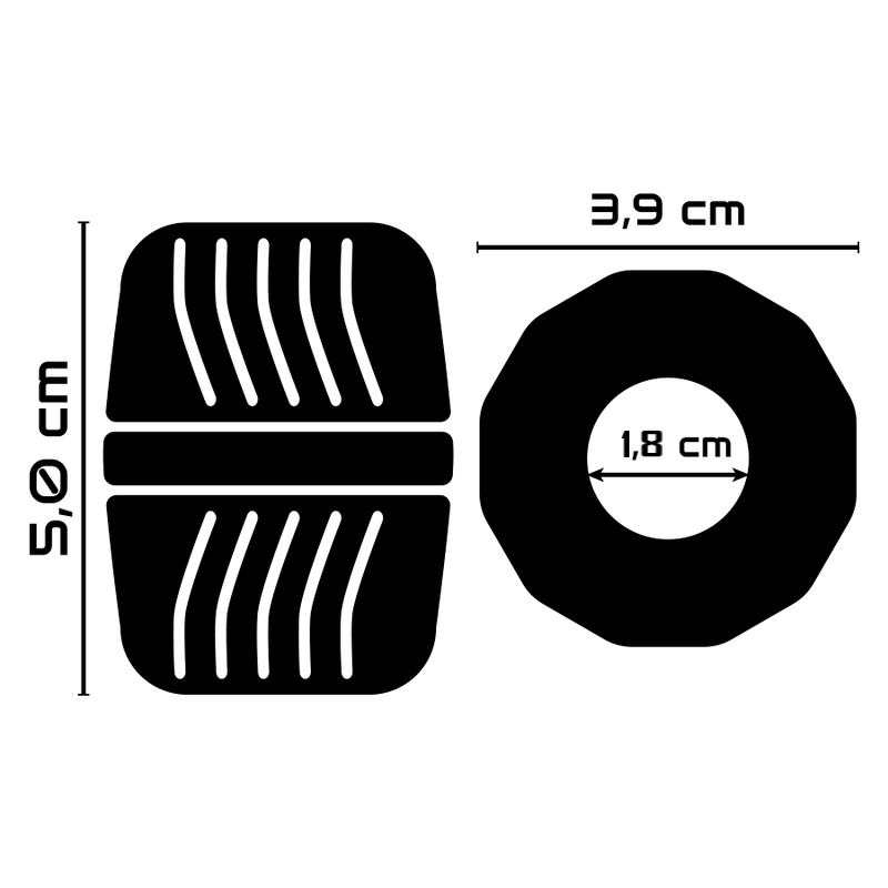POWERING penisring 5 cm PR11 svart