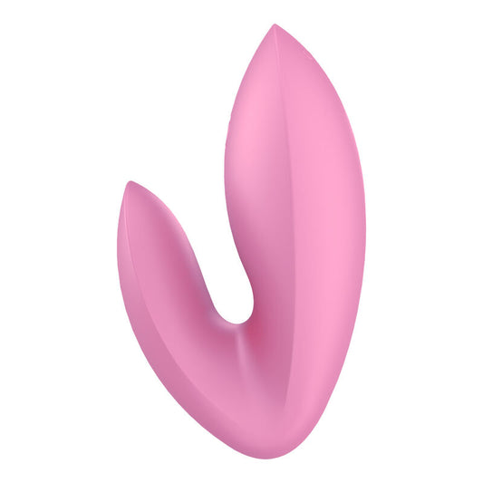 SATISFYER - LOVE RIOT FINGER VIBRATOR ROSA