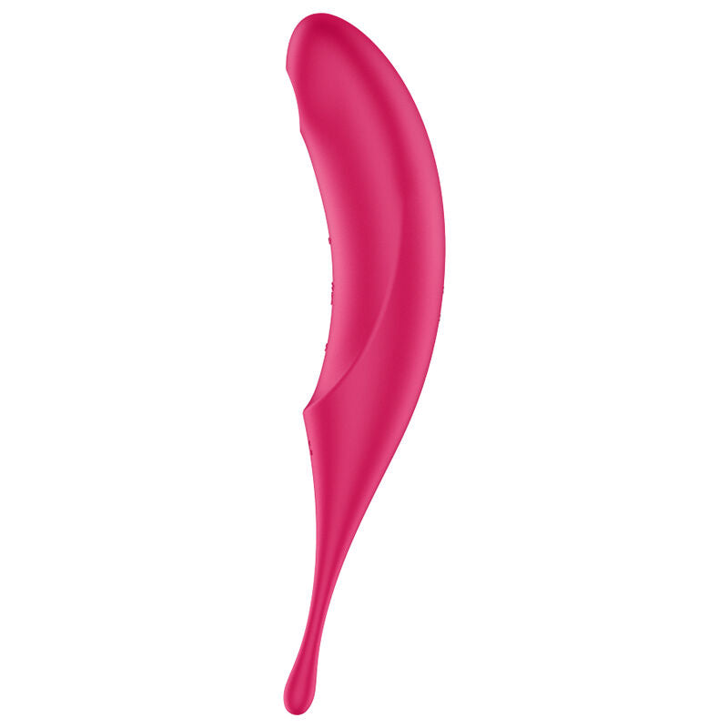 Satisfyer Twirling Pro Air Pulse Stimulator och Vibrator i röd färg