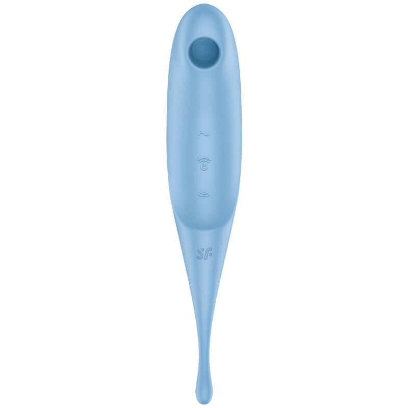 Satisfyer Twirling Pro Air Pulse Stimulator och Vibrator i blått
