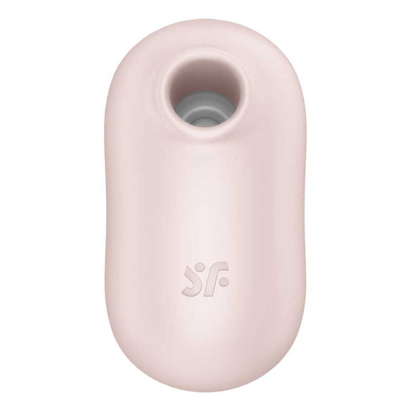 Satisfyer Pro To Go 2 dubbel luftpulsvibrator i beige