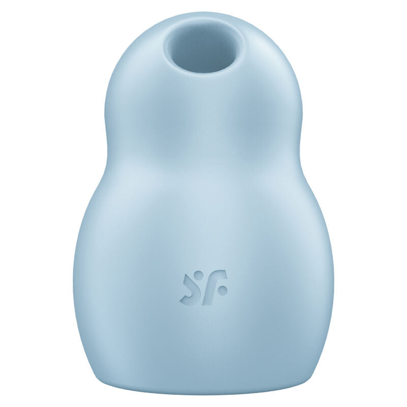 Satisfyer Pro To Go 1 dubbel luftpulsvibrator i blått