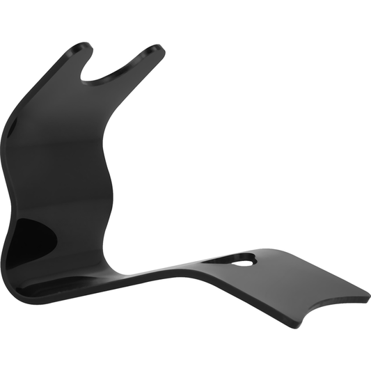 Svart akryldisplay för leksaker 11.0 x 8.0 cm
