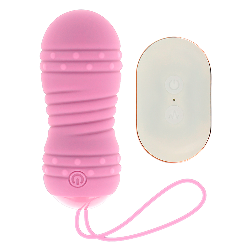OHMAMA fjärrstyrt ägg rosa med 7 rotationslägen