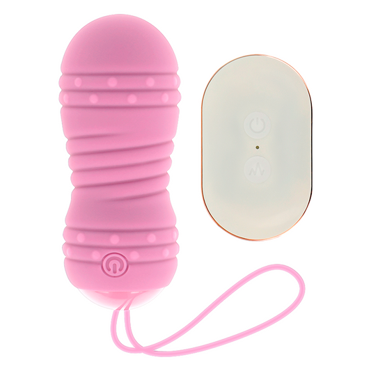 OHMAMA fjärrstyrt ägg rosa med 7 rotationslägen