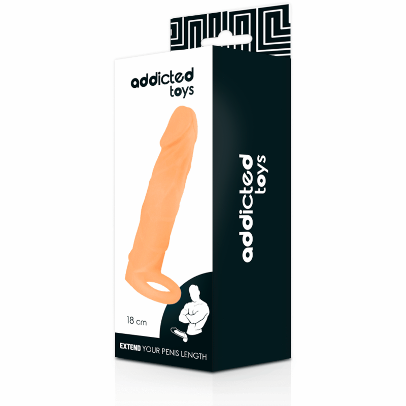 ADDICTED TOYS penisfodral för förlängning 18 cm