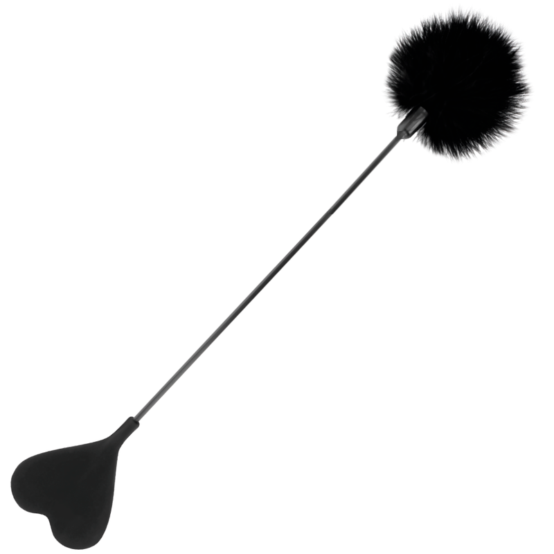 DARKNESS Black Love Feather Whip 40 cm