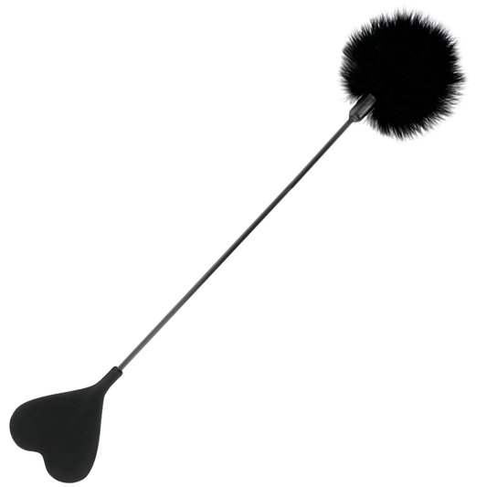 DARKNESS Black Love Feather Whip 40 cm
