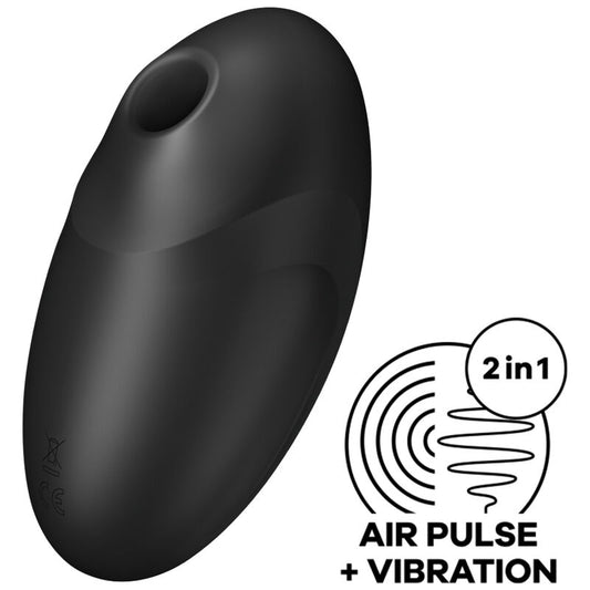 Satisfyer Vulva Lover 3 Air Pulse stimulator och vibrator svart