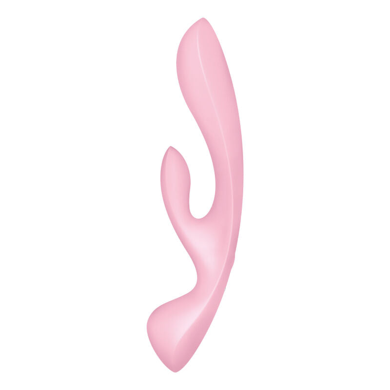 Satisfyer Triple Oh Hybrid Vibration i rosa