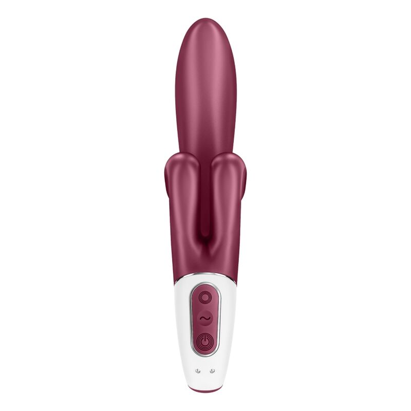 Satisfyer Touch Me Rabbit Vibration i röd färg