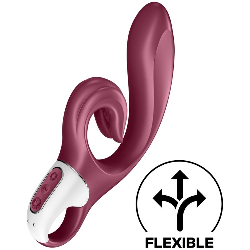 Satisfyer Love Me Rabbit Vibration i röd färg