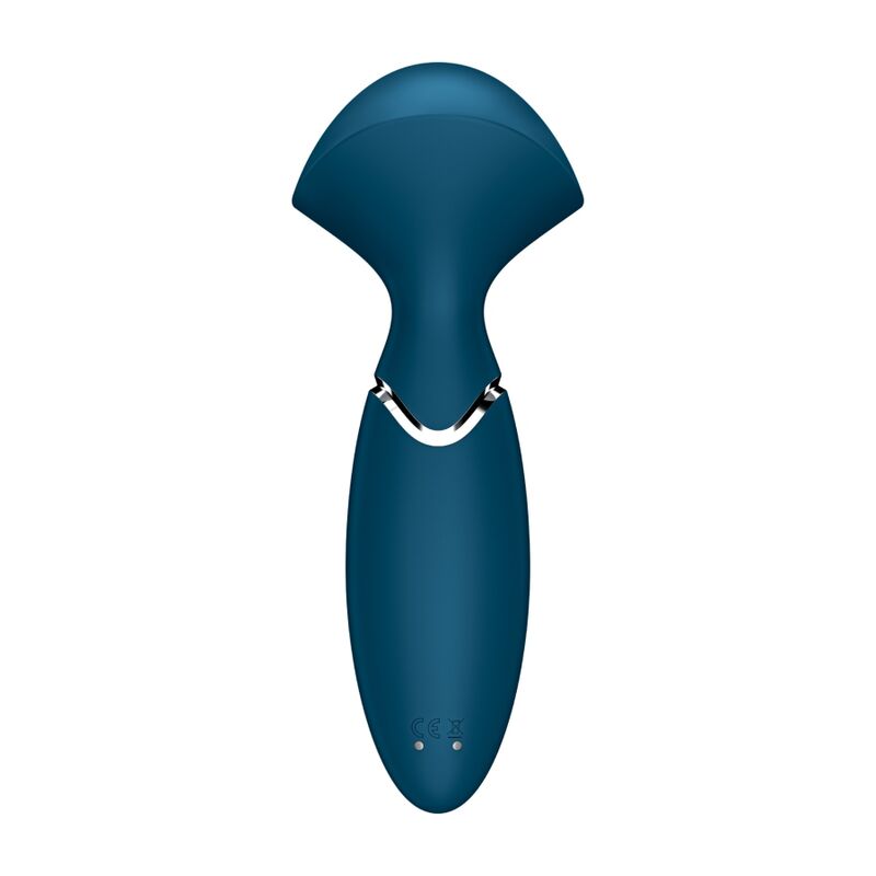 SATISFYER Mini Wand-er Blue, kompakt wand vibrator