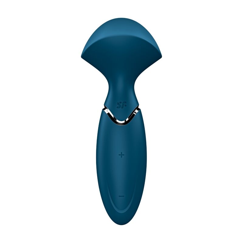SATISFYER Mini Wand-er Blue, kompakt wand vibrator