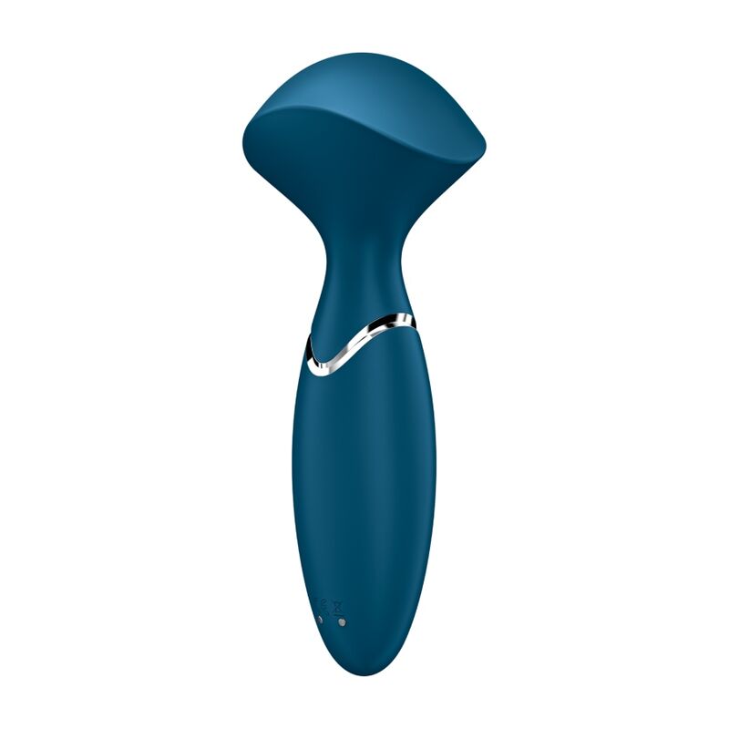 SATISFYER Mini Wand-er Blue, kompakt wand vibrator
