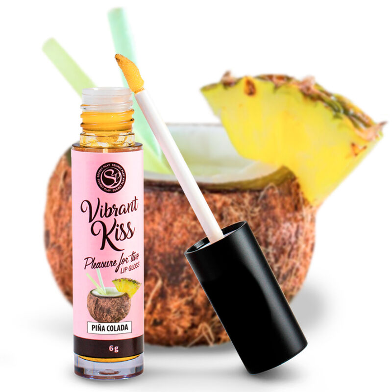 Läppglans med smak av Piña Colada från SECRETPLAY