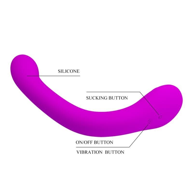 PRETTY LOVE Alex Lilac vibrator och klitoral suckare