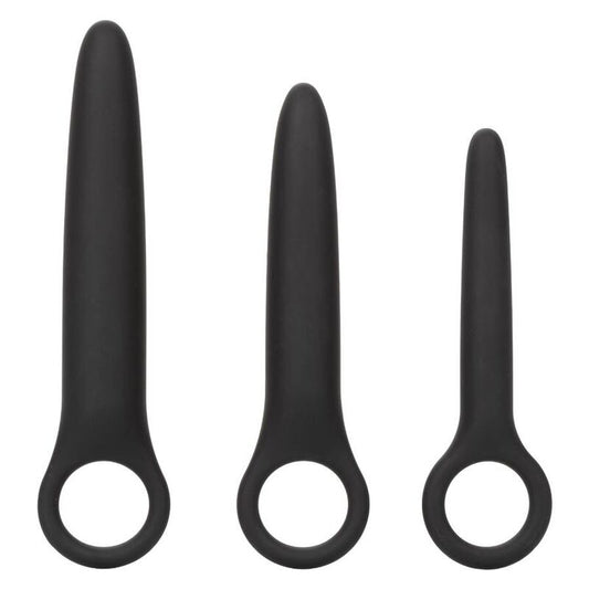 Silikon dilator trio för gradvis njutning och stimulering